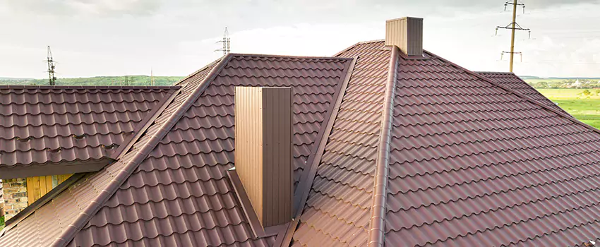 Residential Chimney Flashing Restoration in Mira Loma, CA