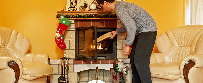 Gas to Wood-Burning Fireplace Conversion Services in Mira Loma, California