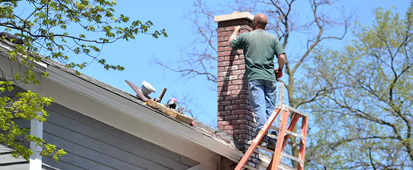 Vinyl and PVC Chimney Flashing Installation in Mira Loma, CA