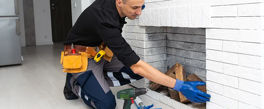 Fireplace Damaged Damper Frame Repair Services in Mira Loma, California