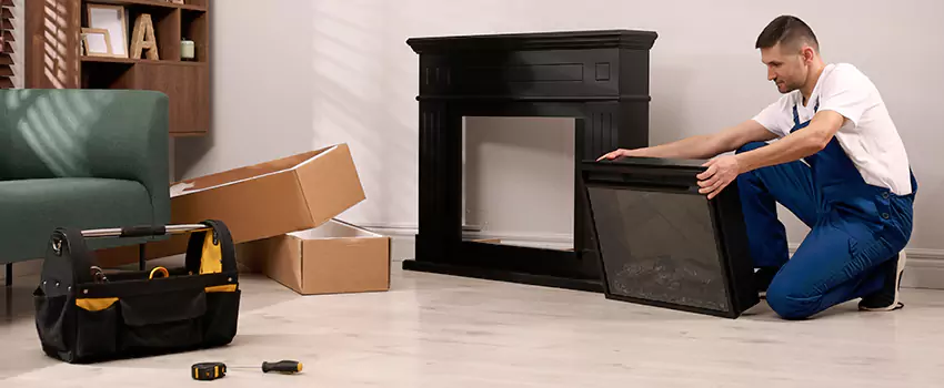 Old Rusted Metal Fireplace Repair And Replacement in Mira Loma, CA